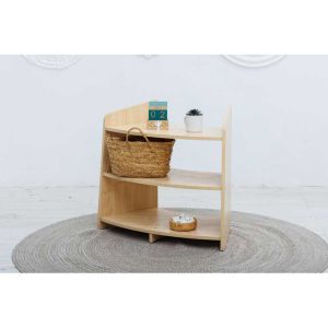 Shire - Open Half Curved Shelving Unit - 70cm