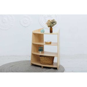 Shire - Open Half Curved Shelving Unit - 92cm