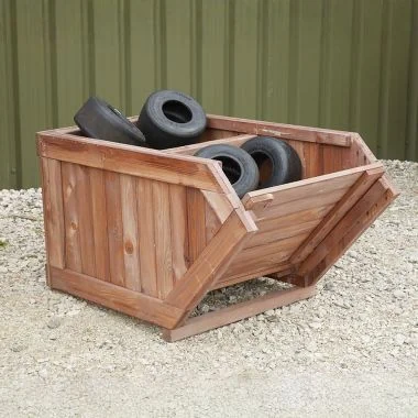 Wooden Storage Skip