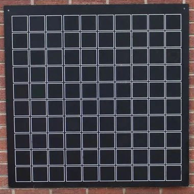 Blank Hundred Square Chalkboard