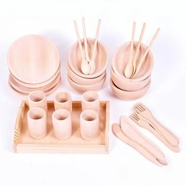 Bulk Natural Tea Set - 37 Piece Set