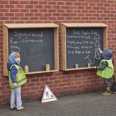 Chalkboard Cubbies - Set of 2