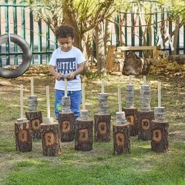 Giant Playground Counting Tree Rings - Set of 10