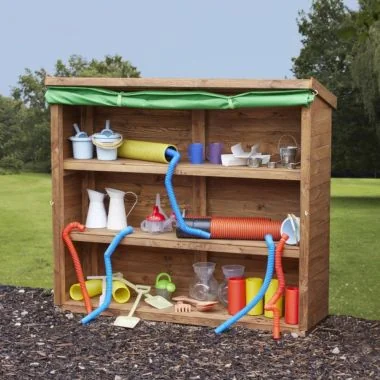 Outdoor Storage Shelving Unit with Cover