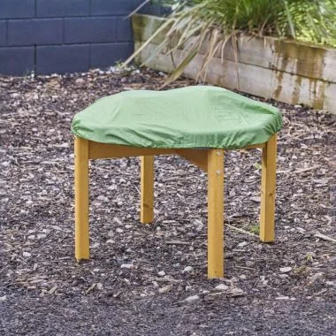 Mini Tuff Spot Tray Showerproof and Elasticated Cover - Forest Green